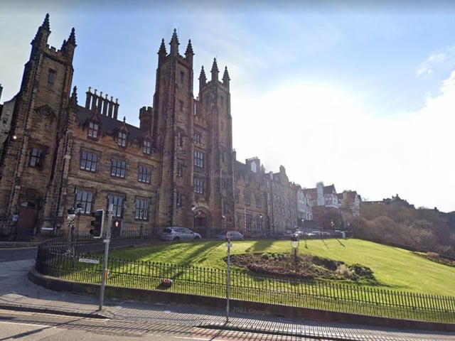 Mound Place offers gorgeous views of the city, which means it's grabbed the attention of movie producers for years. Chariots of Fire filmed Eric hurrying to a religious meeting there, and a pipe marching band accompanies James Mason's Professor Lindenbrook along the street in Journey to the Centre of the Earth all the way back in 1959.