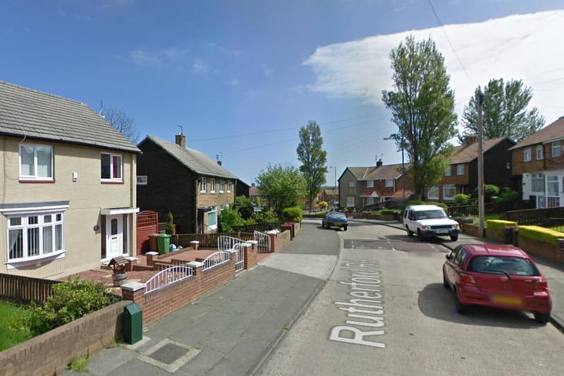 Nine incidents, including two each of public order offences and criminal damage and arson, were reported to have taken place "on or near" this location. Pic: Google