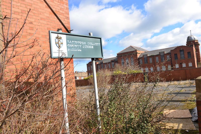 Easington Colliery's former primary school which could soon be demolished.