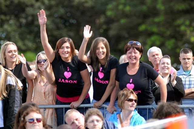 Jason Donovan was on stage for the Summer Festival at Bents Park in 2007. Were you pictured watching him?