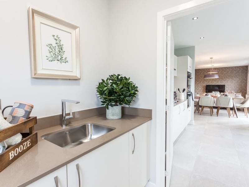 Laundry room.