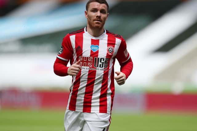 John Fleck could face Leicester City when Sheffield United return to Premier League action this week: Simon Bellis/Sportimage