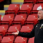 Sheffield United's manager Chris Wilder's position has come under scrutiny but mostly by those not of a Blades persuasion. TIM KEETON/POOL/AFP via Getty Images