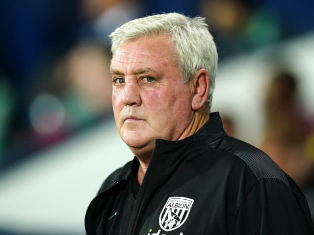 Steve Bruce has been sacked by West Brom after 13 matche sof the season with the Baggies in the relegation zone