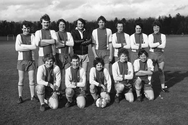 Horden Rangers football team in February 1982. Recognise anyone?