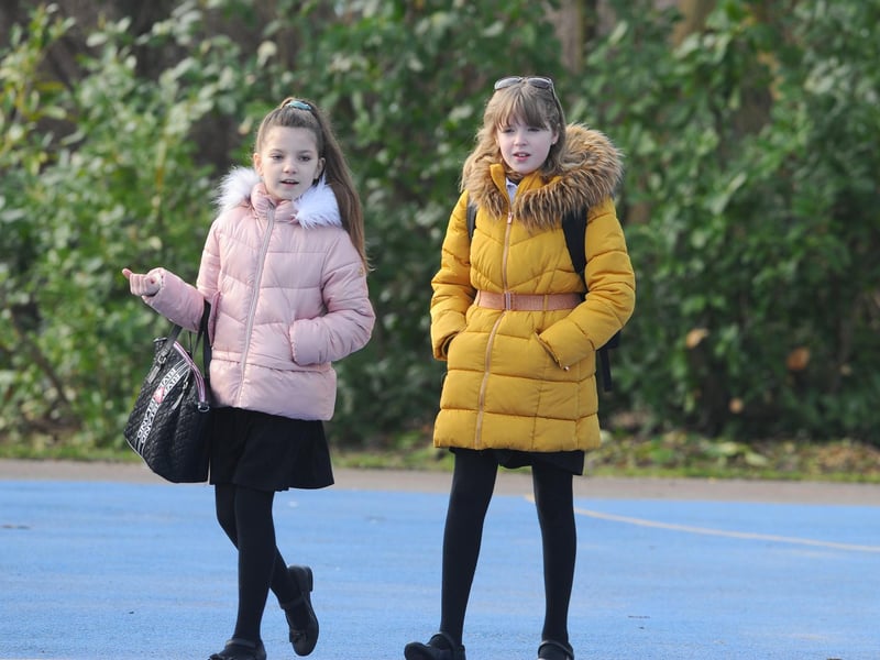 Pupils return to Gomer Junior School in Gosport