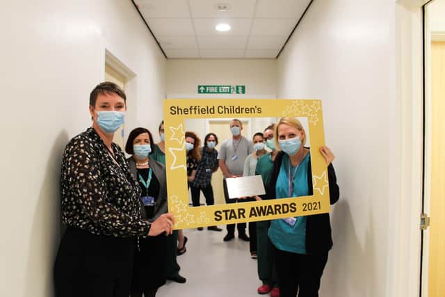 Sheffield Children’s mortuary team picked up the Compassionate Care Team Award.