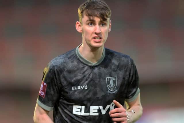 Young Sheffield Wednesday defender Ciaran Brennan has signed on loan for Notts County.
