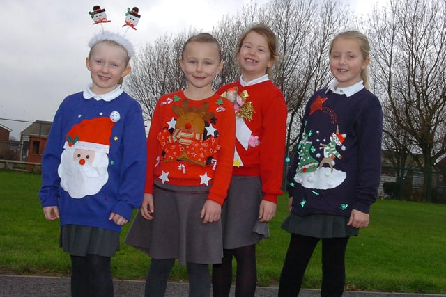 One last reminder of the Christmas jumper day at Holy Trinity School in Seaton Carew.