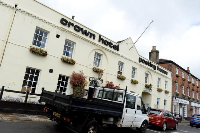 The Crown Hotel at Bawtry has reported a ghostly apparition of a woman in the upper corridors and the figure of a young child in the restaurant.