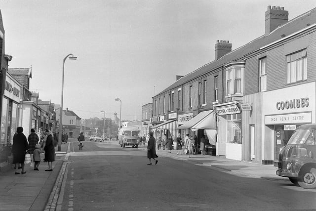 Plenty of window shopping in this 1967 flashback to the Sea Road shops at Fulwell.