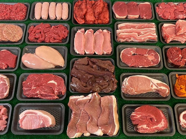 Robert Bowring Butchers will deliver throughout the whole of Mansfield and Ashfield.