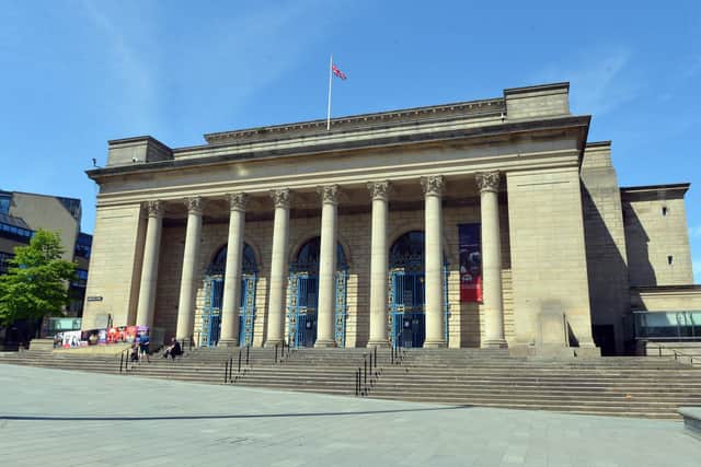 Sheffield City Hall.