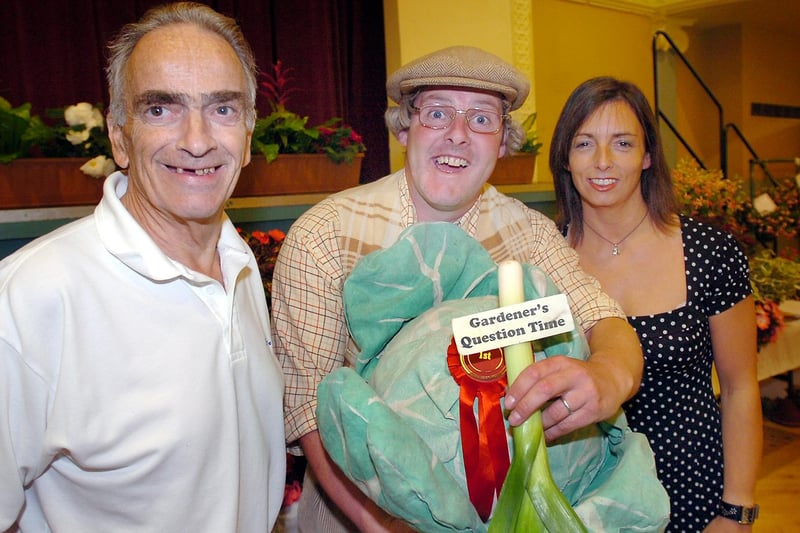 Happy times at the Hartlepool Flower Show in the Borough Hall in 2007. But were you pictured?