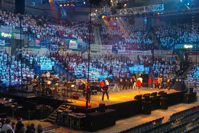 Young Voices concert at Sheffield Arena