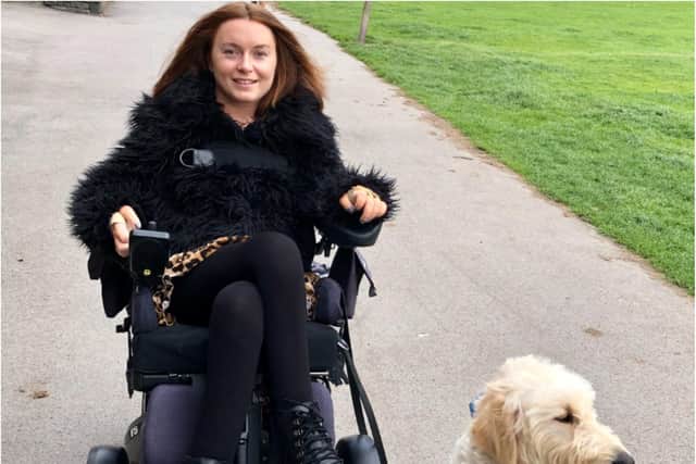 Rosie Mayes was left tetraplegic after a horror crash