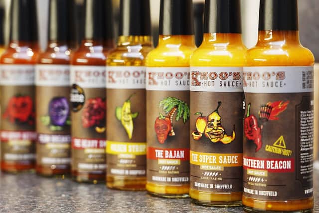 Khoo's Hot Sauce is brewed up using chilis Alex grows at home, and he sells them on his website as well as making them available at restaurants.