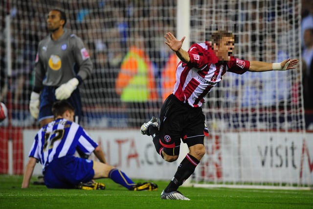 a). Jamie Ward. b). Darius Henderson. c). James Harper. d). Ched Evans. (Photo by Clive Mason/Getty Images)