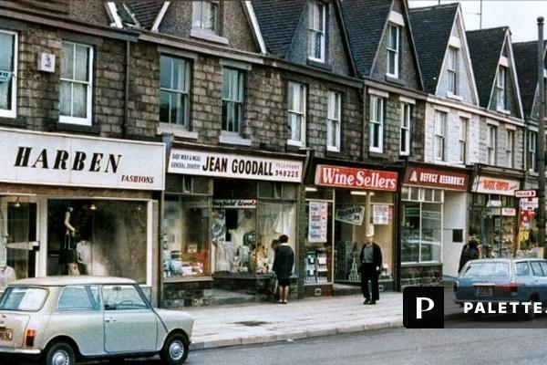 Shops on Middlewood Road, Hillsborough, in 1977. Picture: Sheffield Newspapers
