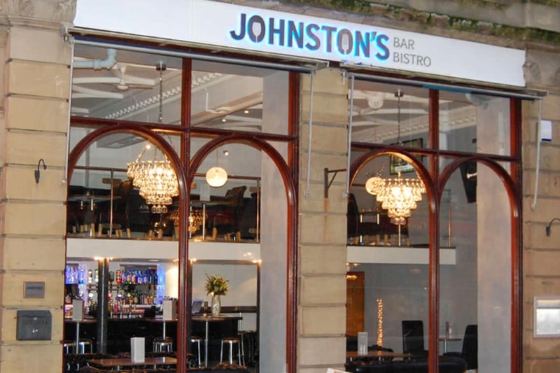 Johnston's Bar and Bistro serves quality British pub grub. Go for their succulent burgers.
