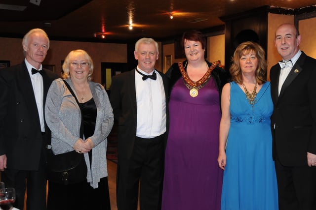 The Hetton Town Council table members at Sunderland Mayor's Ball 12 years ago.