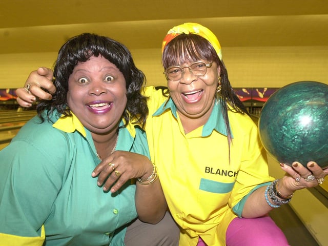Who remembers when Lilt ladies, left, Hazel Palmer and Blanche Williams, came to bowl at AMF Bowling, Firth Park in 2001?
