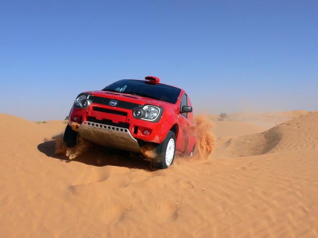 As the pun-tastic name suggests this was a Panda that took on the Dakar rally. Not only that, but it completed the gruelling 9,000-km race through Latin America in 2017. Based on a Panda 4x4 Cross it underwent "only a few changes" to be race ready