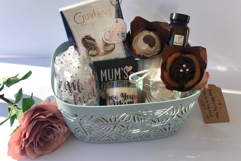 Nikki Kenwood is selling Mother’s Day hampers in collaboration with other local, small businesses including ’Tipsy Traveller’ and ‘Cookie Cup Queen'.