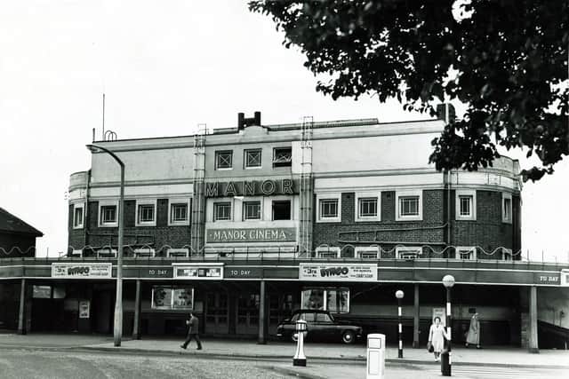 The Manor Cinema, Manor Top, Sheffield, in 1976