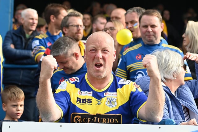 Dons fans were in optimistic mood before the game.
