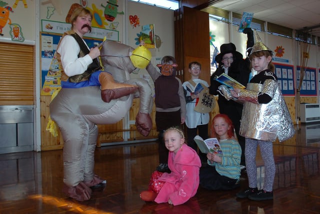 Look at the fun they had at Throston Primary School in 2010. Recognise any of the student and their great costumes?