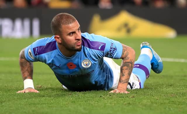 Kyle Walker admitted breaching lockdown rules by visiting his family in Sheffield but claimed he is being 'harassed' by the media  (pic: Peter Byrne/PA Wire)