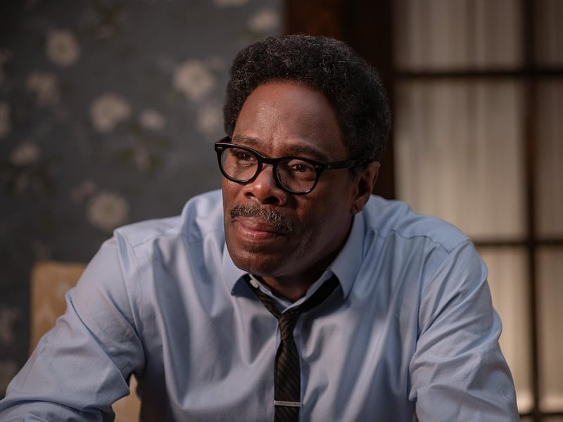 Colman Domingo is a outside bet to win after his amazing role as Bayard Rustin in Rustin.