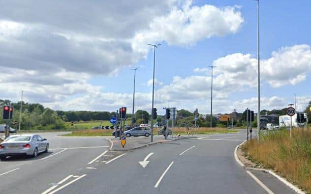 A series of daytime closures are planned while work takes place along the A628, A61, A616 and A57 as part of the Westwood Roundabout and technology scheme, National Highways has announced. Pictured is Westwood Roundabout, near the border between Sheffield and Barnsley, where work is due to take place to install new electronic signs and gates which can be closed automatically in case of crashes or severe weather. Photo: Google