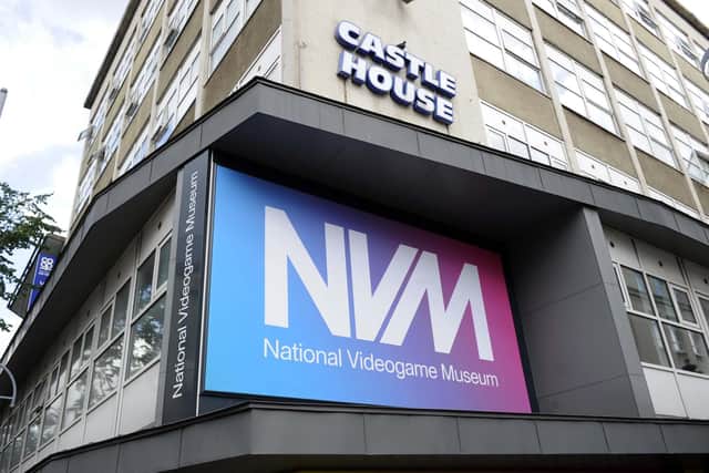 The National Videogame Museum in Sheffield city centre. Picture: Steve Ellis.