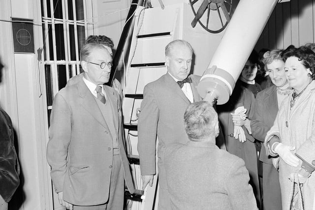 An open night at Calton Hill Observatory in June 1962.