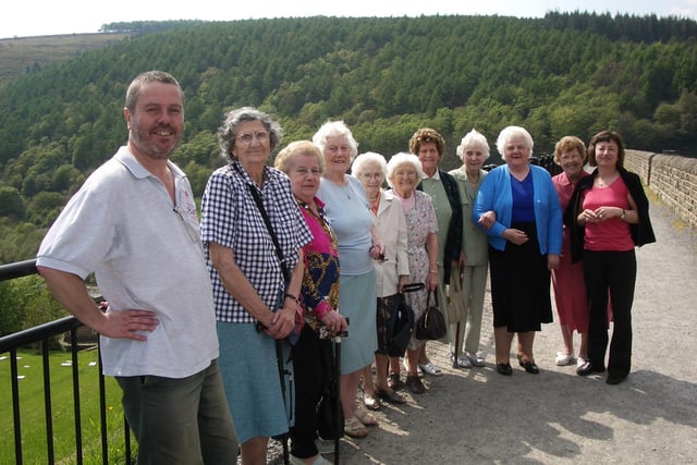 Members of the Golden Age Group based at Hope Valley College enjoyed a day out at Ladybower reservoir in 2006