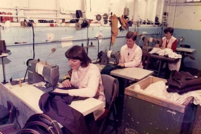 Abbey Glen Laundry, Sheffield, in the 1980s
