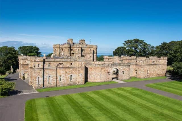 The historic property is is set in 13 acres and consists of the main castle, an east and west wing.