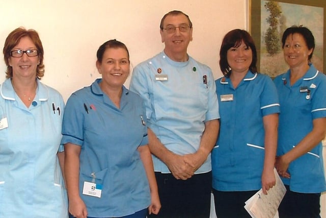 Members of the nursing staff at St Luke's Hospice
