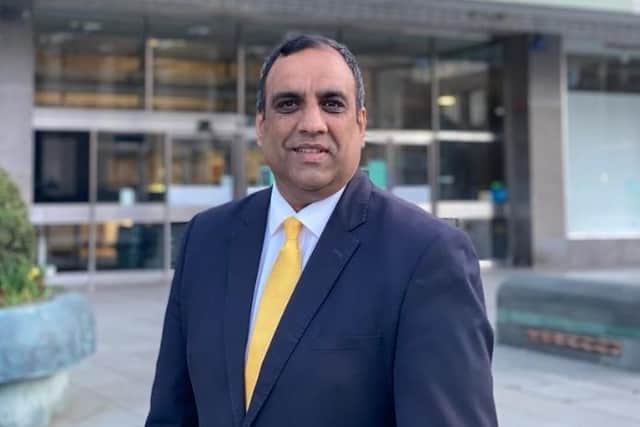 Coun Shaffaq Mohammed, leader of Liberal Democrats on Sheffield City Council, asked whether spending £300k each on buying new homes in Hackenthorpe for use as social housing is value for money.Picture: Sheffield LibDems