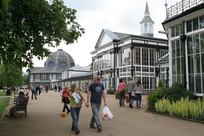 The Pavilion Gardens Promenade with the Octagon, Lounge and Conservatory