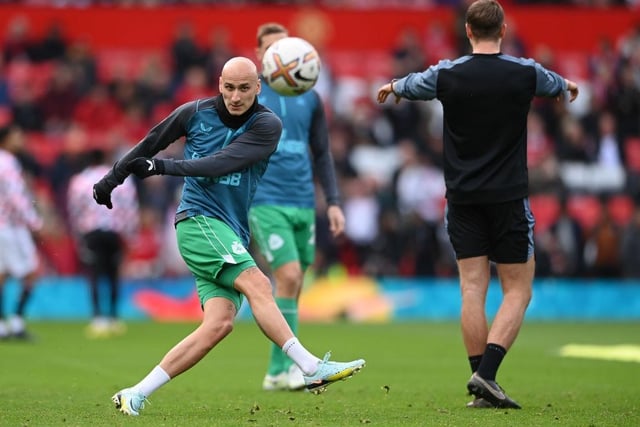 Jonjo Shelvey has returned to training following a serious hamstring injury and was named on the bench against Manchester United on Sunday. He is likely to be named on the bench again against Everton but head coach Eddie Howe says he will only use the player in an ‘absolute emergency’ at the moment. 