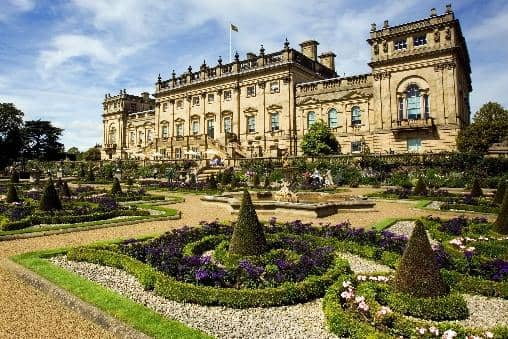 Harewood House in Leeds, the stately setting for the first open-air performances of Mamma Mia!