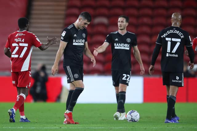 Sheffield United were disappointing at Middlesbrough and will be looking to bounce back atg AFC Bournemouth this weekend: Simon Bellis / Sportimage
