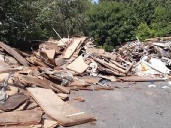 A Rotherham man who paid for waste to be dumped on the former Millside Centre on Doncaster Road in Dalton, has been fined £1,666 by magistrates.