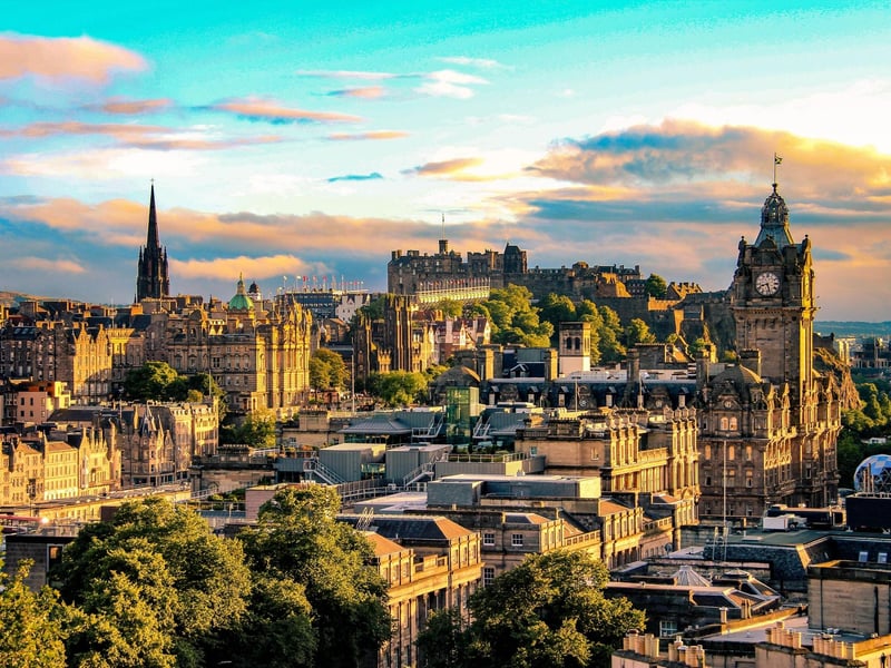 There's no doubting the most expensive place for property in Scotland. In Edinburgh the average house costs a whopping £275,600 - an increase of 3.5 per cent compared to this time last year.