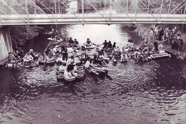 Sheffield University Rag Boat Race
29 October 1977
