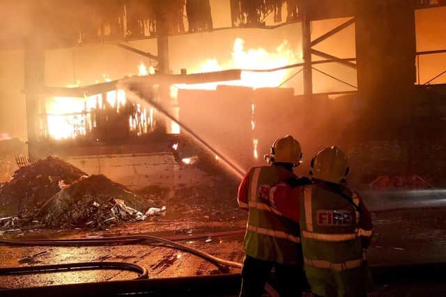 The fire at Kiveton Park Industrial Estate began on September 21, and has been ongoing since.
