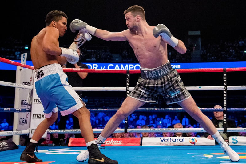 Taylor defended his WBC Silver belt with a third-round stoppage of Nicaragua's Winston Campos at the Hydro in March 2018. Taylor's then manager Barry McGuigan raised eyebrows afterwards when he said the Scot was one of the best fighters in the world. The former world champion turned out to be spot on.